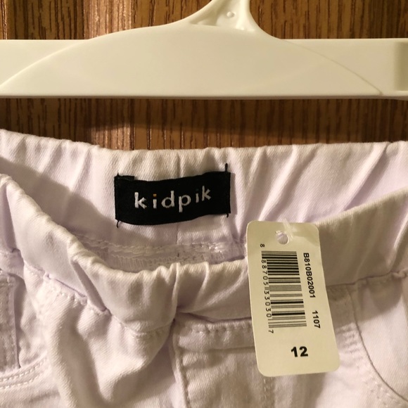 Girls White jegging Pants BNWT Size 12 - Picture 3 of 3